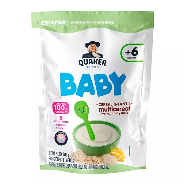 Baby Quaker Tres Cereales