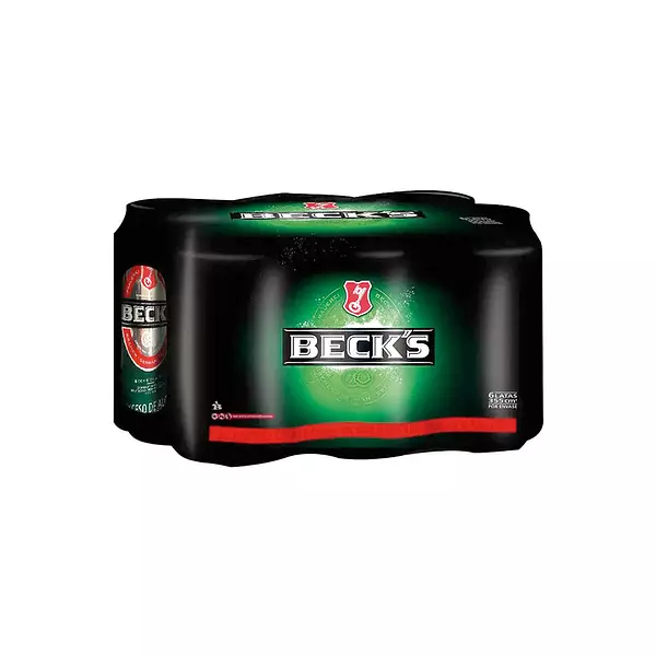 Cerveza Becks Lata