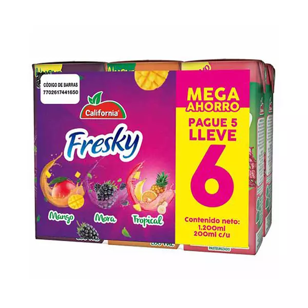 Refresco Fresky Frutas Tropicales