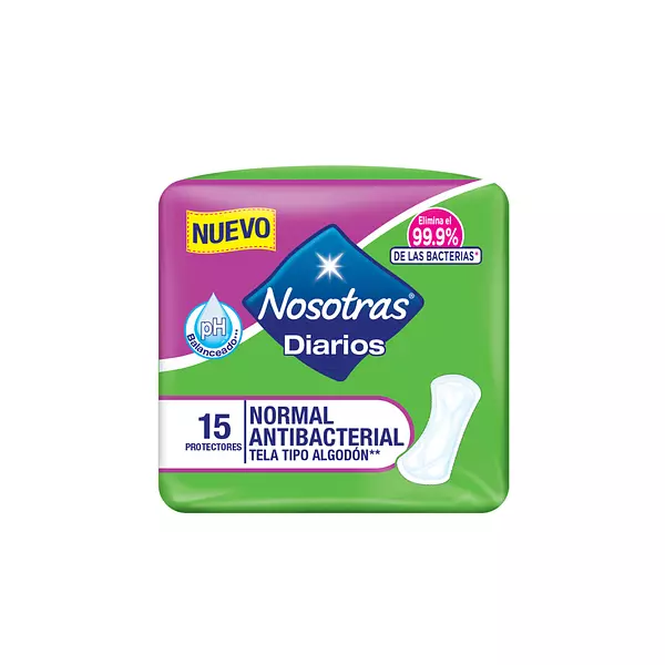 Portectores Nosotras Antibacterial