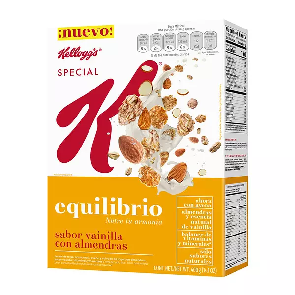 Cereal Special K Vainilla/Almendra Equilibrio