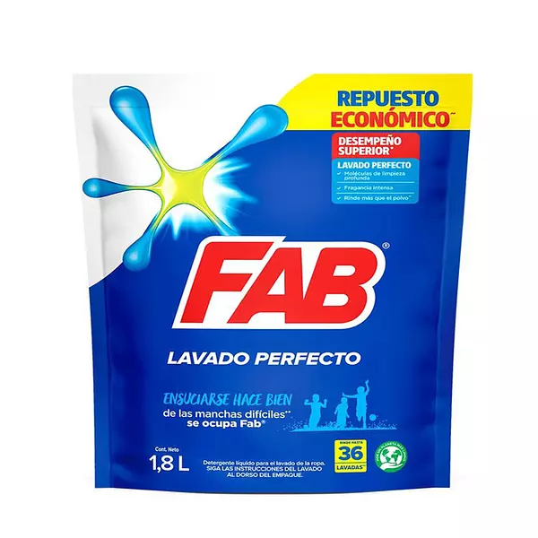 Detergente Fab Liquido