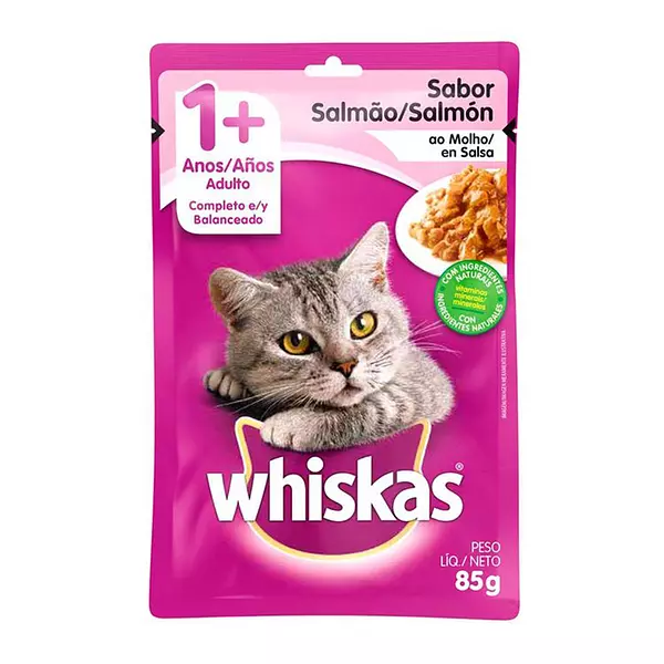 Whiskas Salmon Adulto