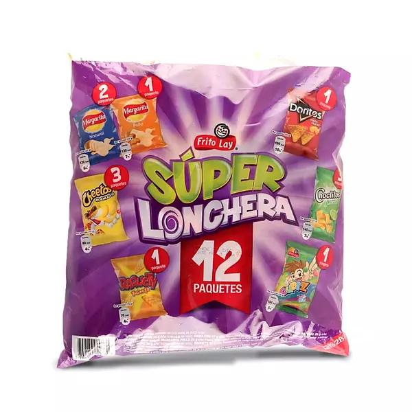 Super Lonchera Fritolay 12und X20gr