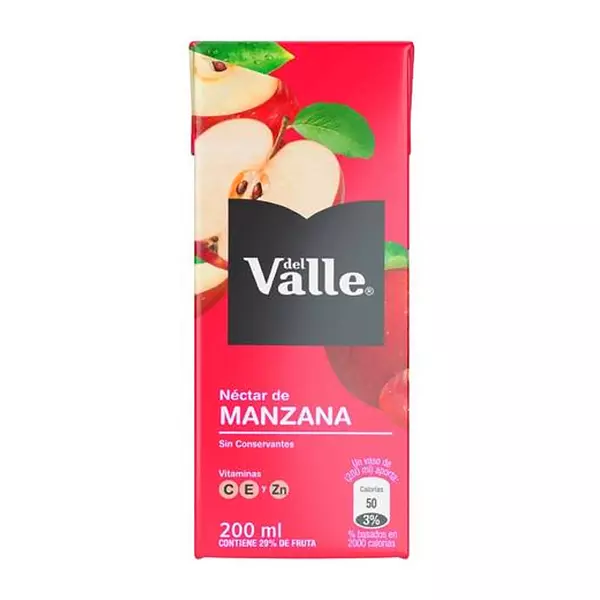 Jugo del Valle Nutridefense Manzana