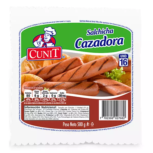 Salchicha Cazadora Cunit