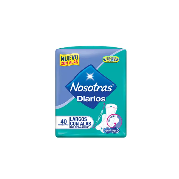 Protectores Nosotras Largo con Alas