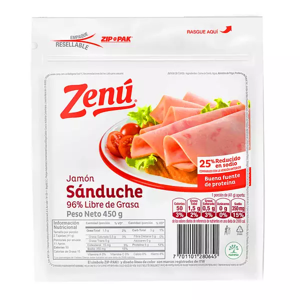 Jamon Sanduche Zenu