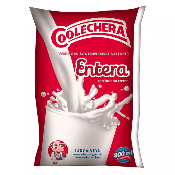 Leche Coolechera Larga Vida Entera