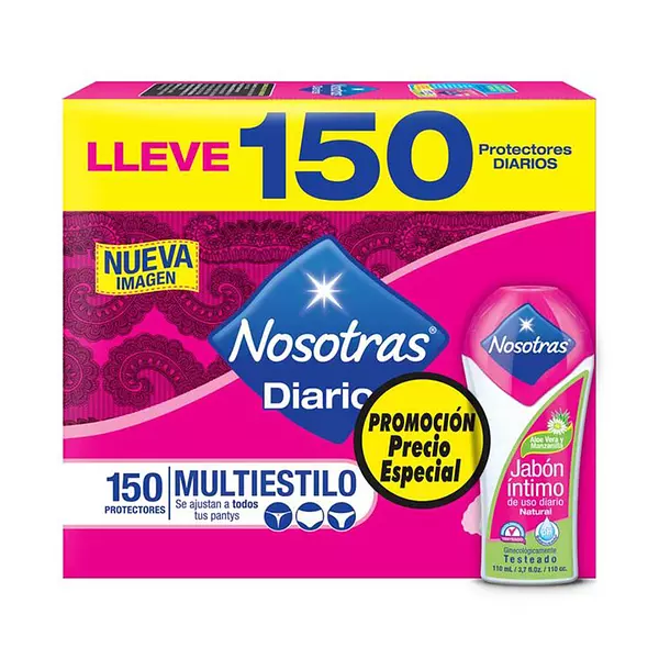 Protectores Nosotras Multiestilo