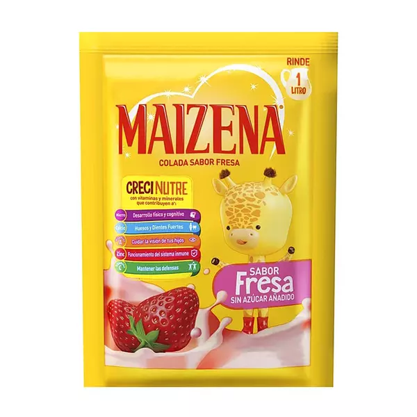 Colada Maizena Fresa