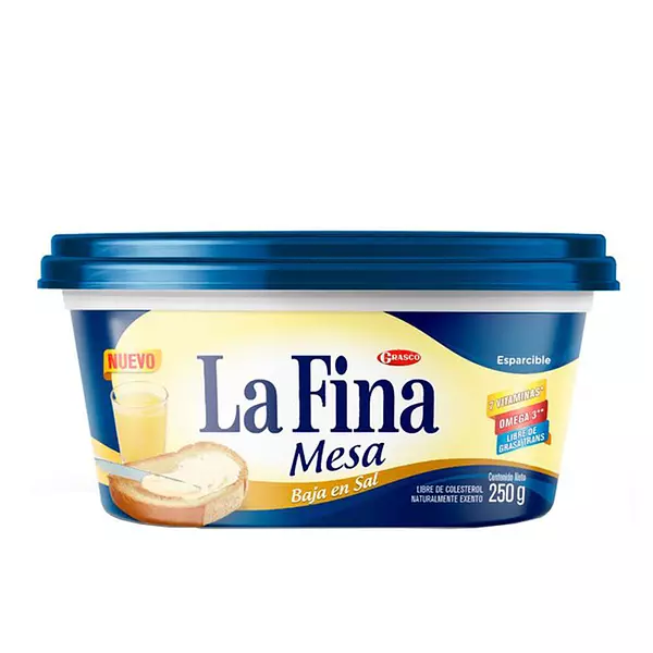 Margarina La Fina Mesa Baja de Sal