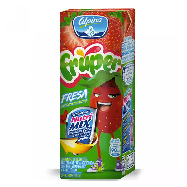 Refresco Fruper Alpina Fresa