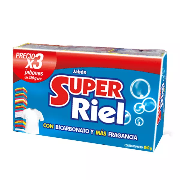 Jabon Barra Super Riel