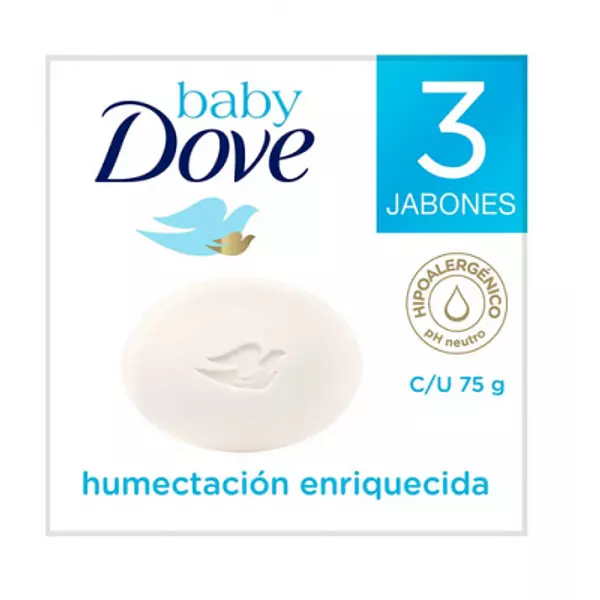 Jabon Dove Baby Humectacion Sensible