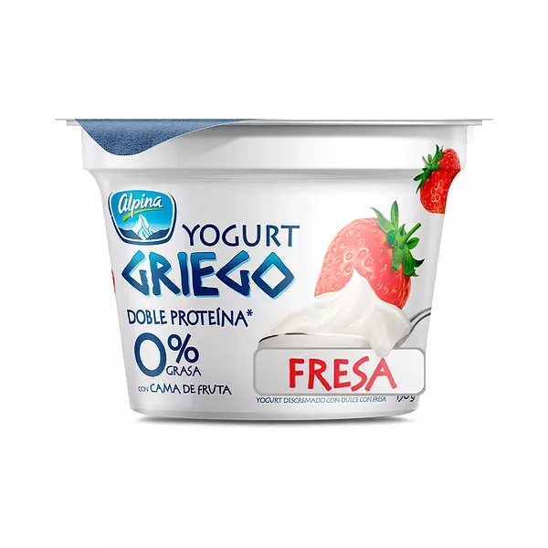 Yogur Alpina Griego Fresa