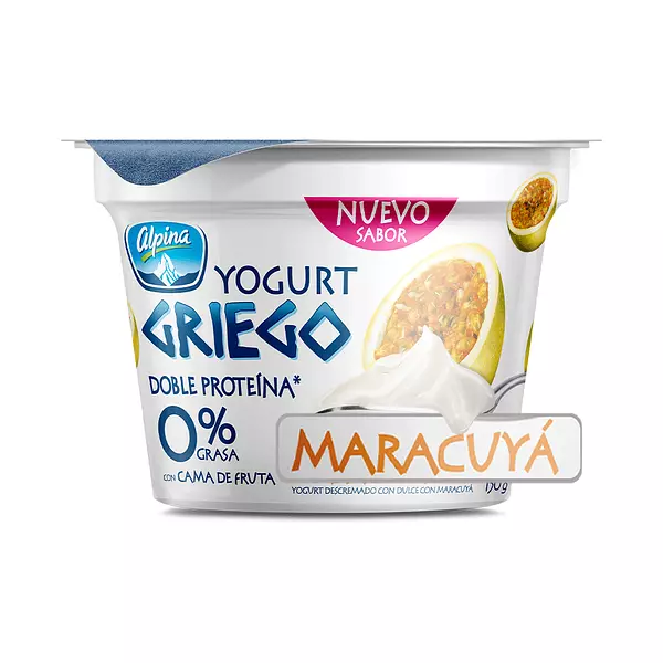 Yogurt Alpina Griego Maracuya