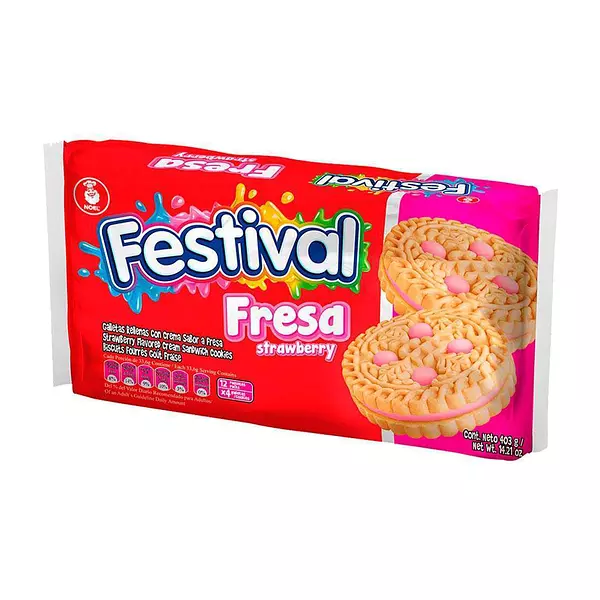 Galletas Festival Fresa