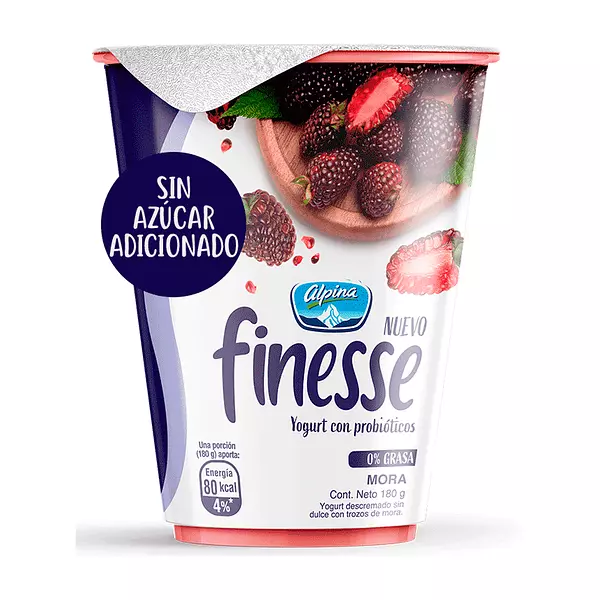 Yogurt Alpina Finesse Mora