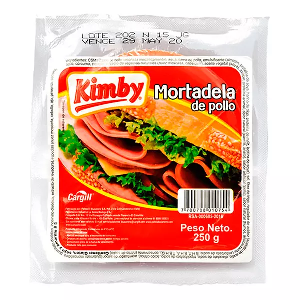 Mortadela de Pollo Kimby