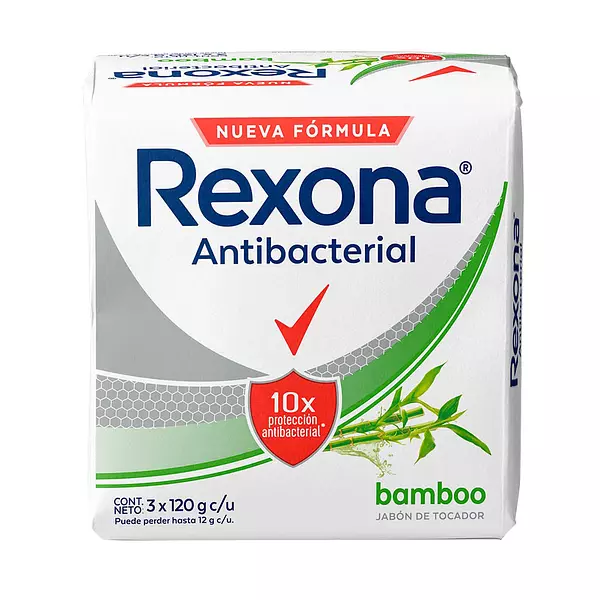 Jabon Rexona Antibacterial Bamboo