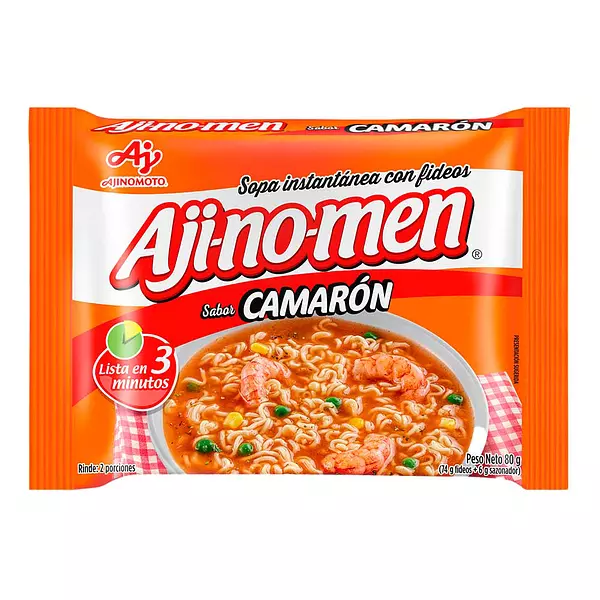 Sopa Ajinomen Camaron