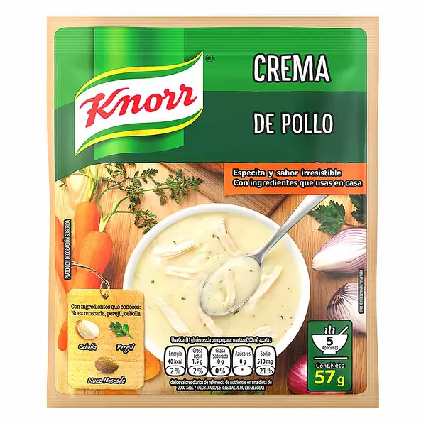 Crema Knorr Pollo