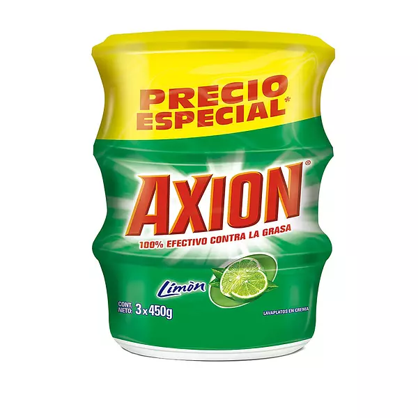 Lavaplatos Axion Crema Limon