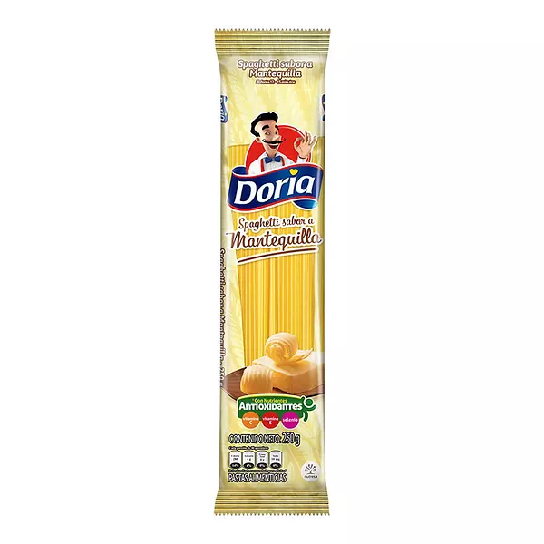 Espaguetti Doria Mantequilla