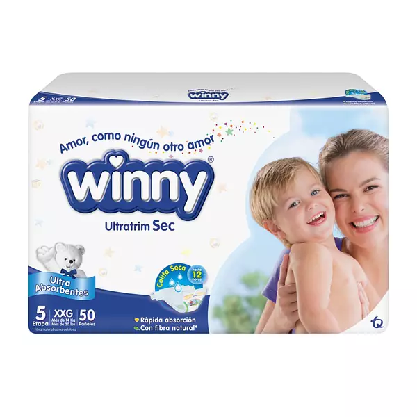 Pañales Winny Jumbo Sec Etapa 5