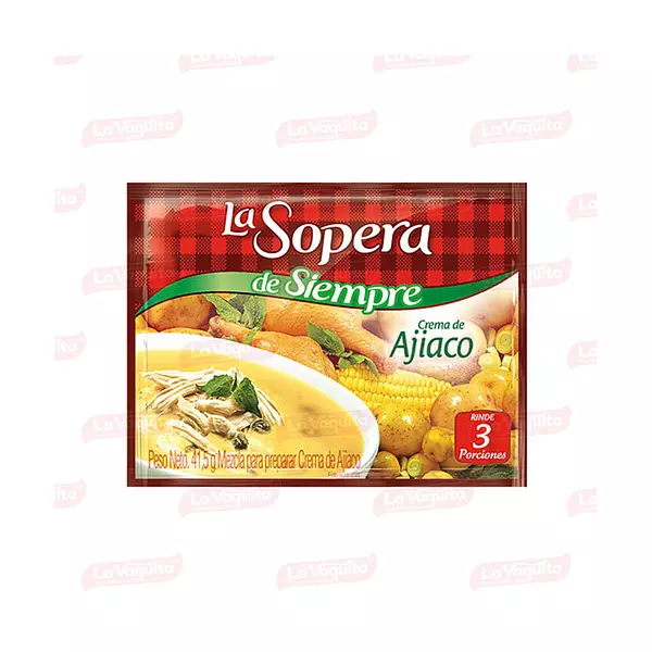 Crema Sopera Ajiaco Tierno