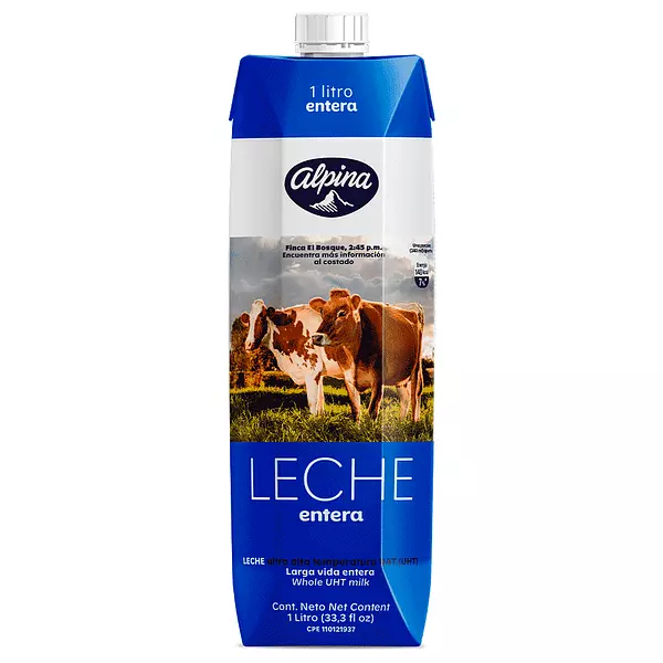 Leche Alpina Entera Caja