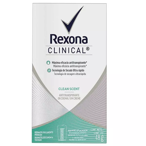 Desodorante Rexona Clinical Clean Scent Women