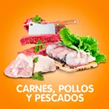 Carnes, pollos y pescados