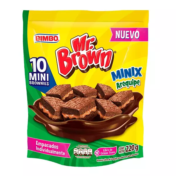 Mini Brownie Arequipe