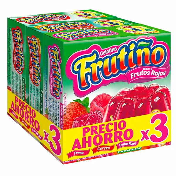 Gelatina Frutiño Pack