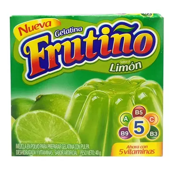 Gelatina Frutiño con Pulpa Limon