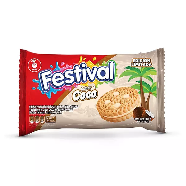 Galletas Fesctival Coco